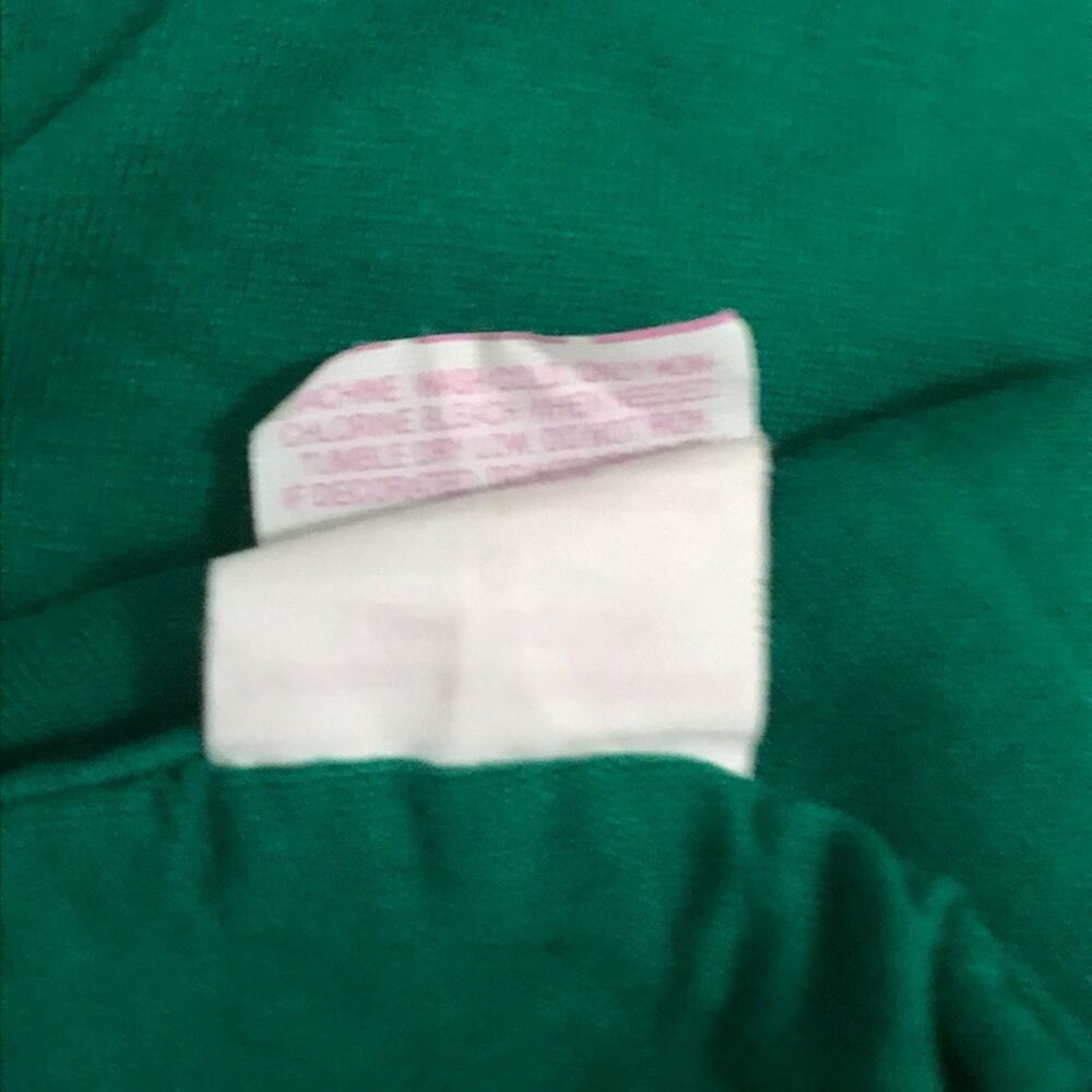 Ladies Green Florida Michigan Baby Tee - Picture 3 of 5